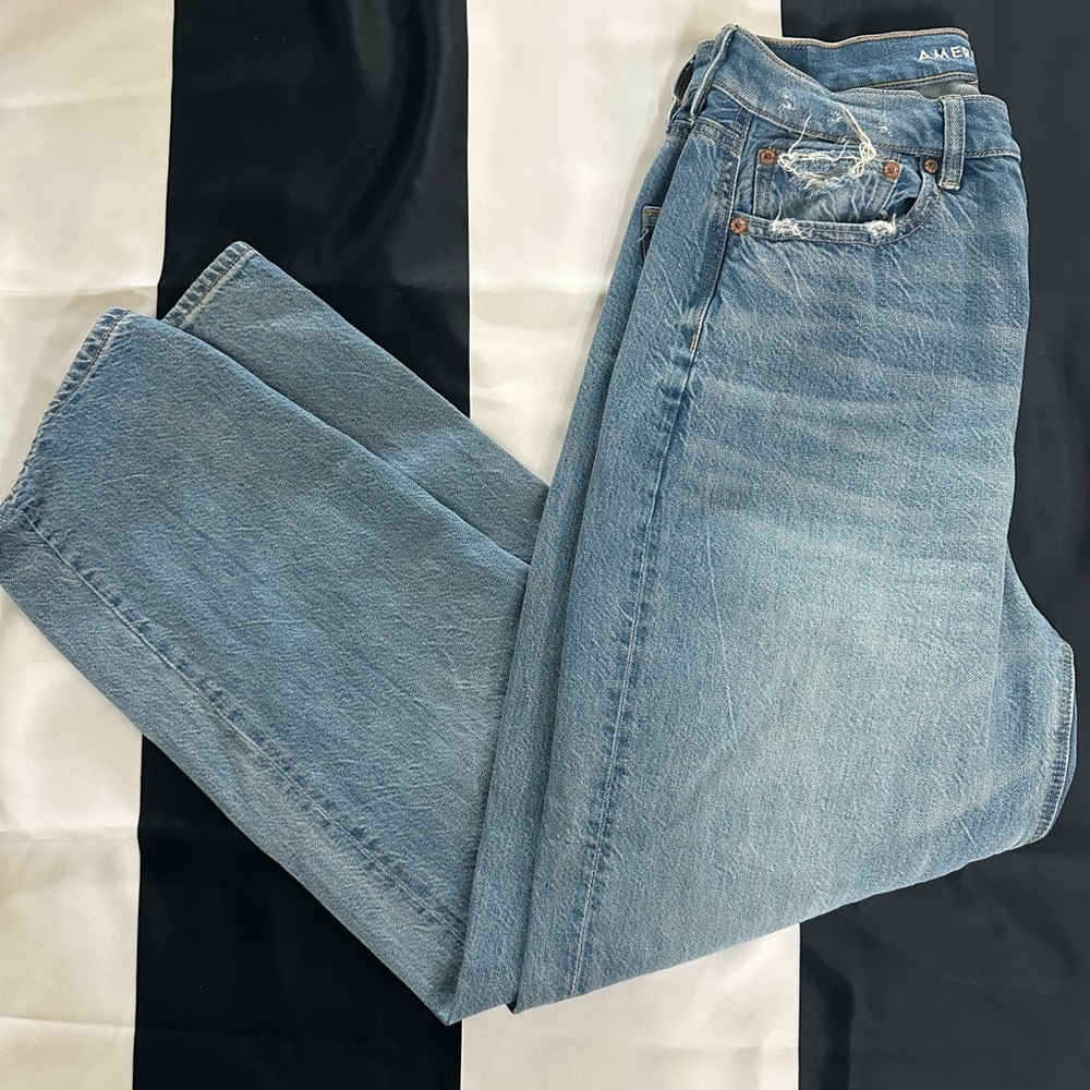 American eagle women’s baggy jean
